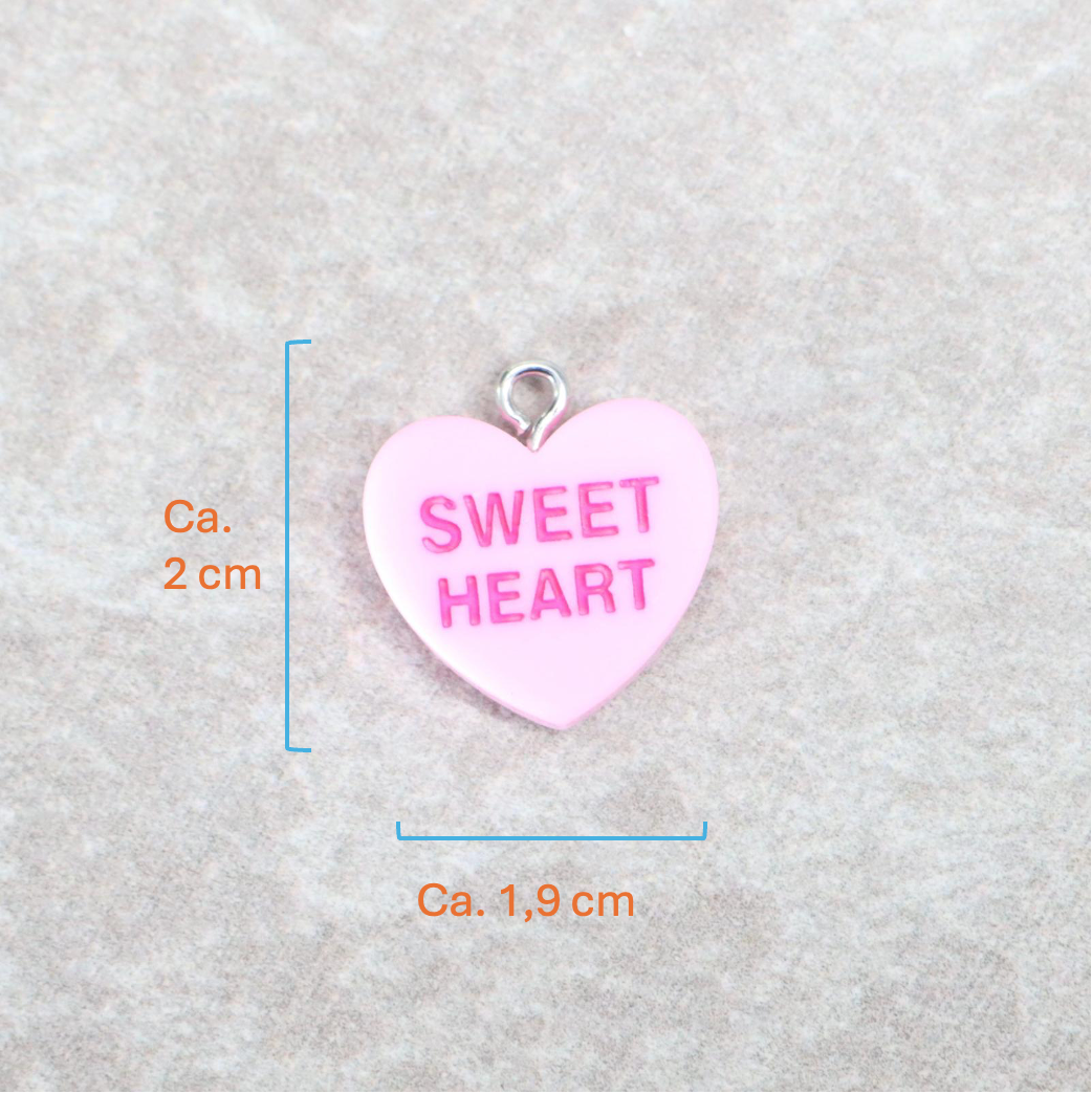 Bedel | Overig | Sweetheart Hart | Multicolor | Zilver