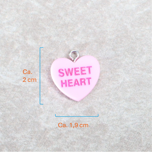 Bedel | Overig | Sweetheart Hart | Multicolor | Zilver