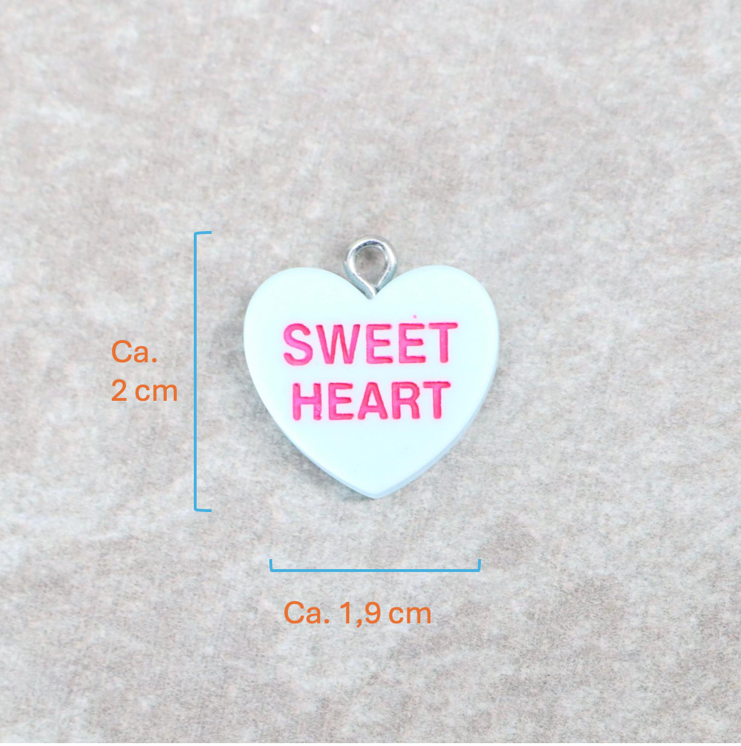Bedel | Overig | Sweetheart Hart | Multicolor | Zilver