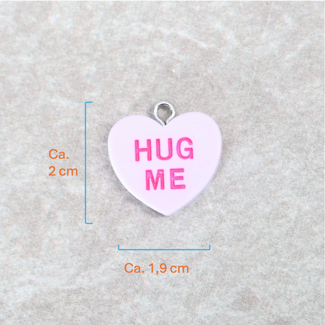 Bedel | Overig | Hug Me Hart | Multicolor | Zilver