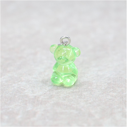 Bedel | Overig | Teddy beer | Groen transparant | Zilver