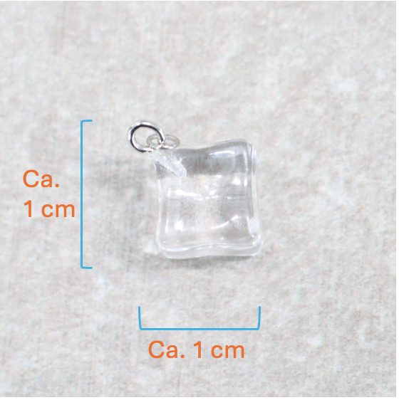 Bedel | Overig | Ice Cube | Transparant | Zilver