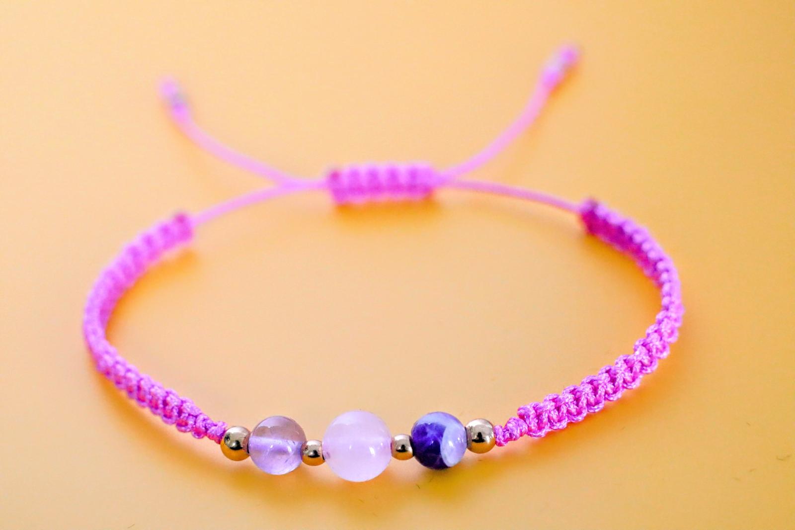 🌎🪢 NOMAD KNOTS | FUCHSIA ROZE | GOUD 🪢🌎