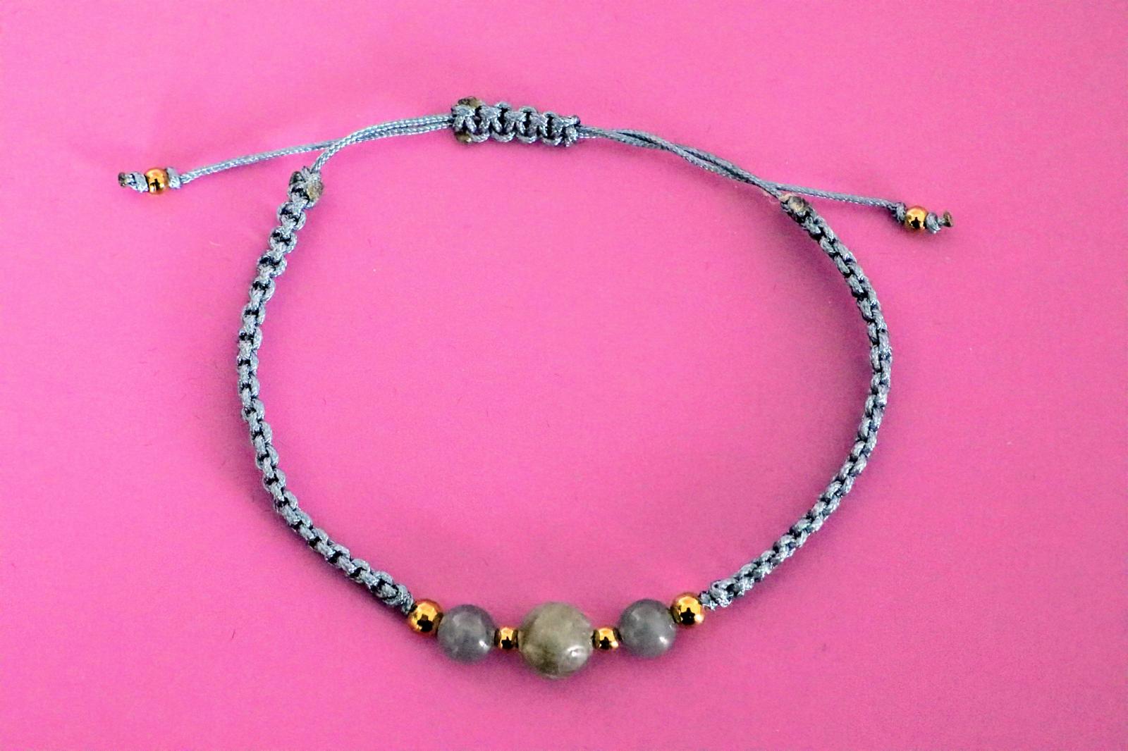 🌎🪢 NOMAD KNOTS | GRIJS BLAUW | GOUD 🪢🌎