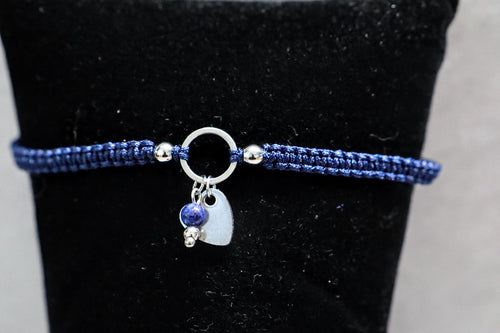 ✈️🎁 TRAVEL TRINKETS | DONKER BLAUW | HART | ZILVER 🎁✈️