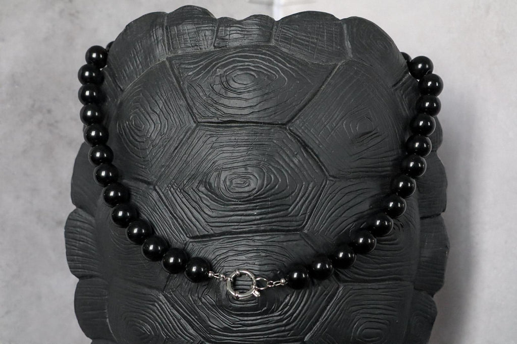 📿💥 BOLD BEADS | TENERIFE BLACK | 50CM 💥📿