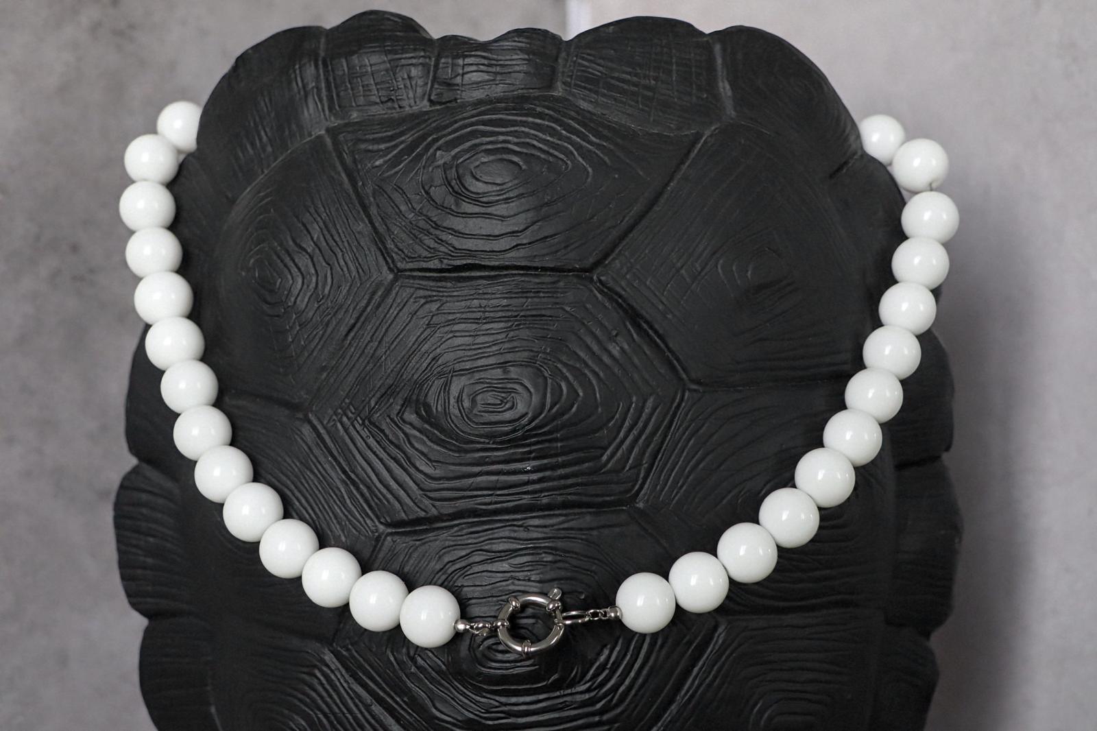 📿💥 BOLD BEADS | SANTORINI WHITE | 50CM 💥📿