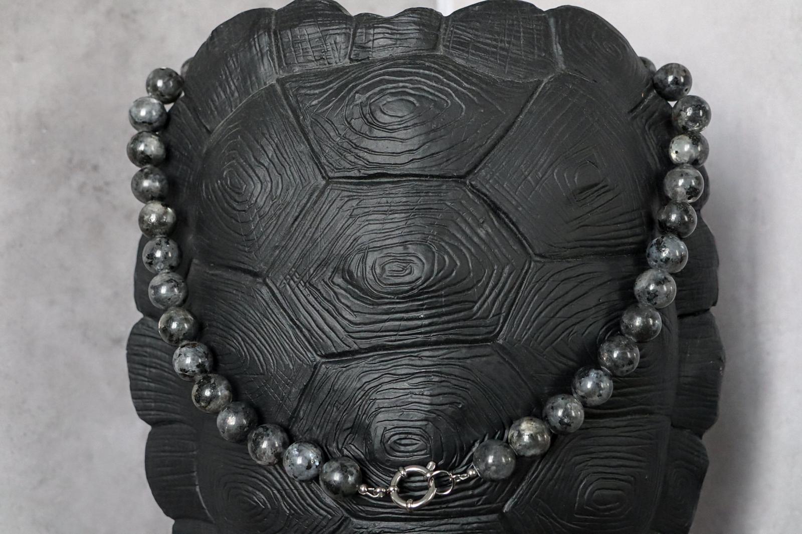 📿💥 BOLD BEADS | MADEIRA GREY | 50CM 💥📿