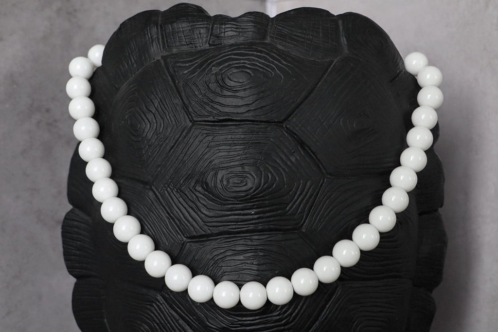 📿💥 BOLD BEADS | SANTORINI WHITE | 50CM 💥📿