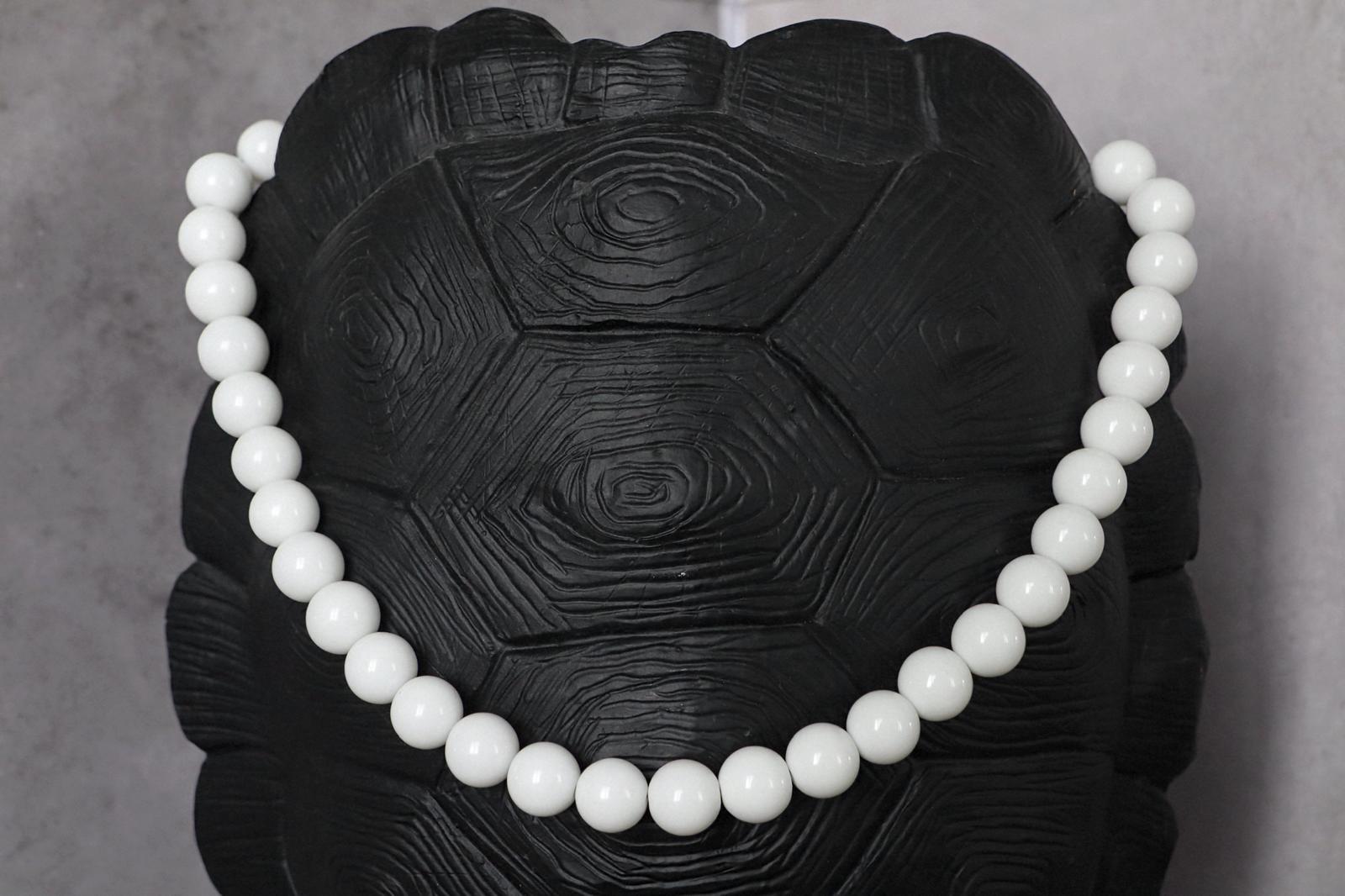 📿💥 BOLD BEADS | SANTORINI WHITE | 50CM 💥📿