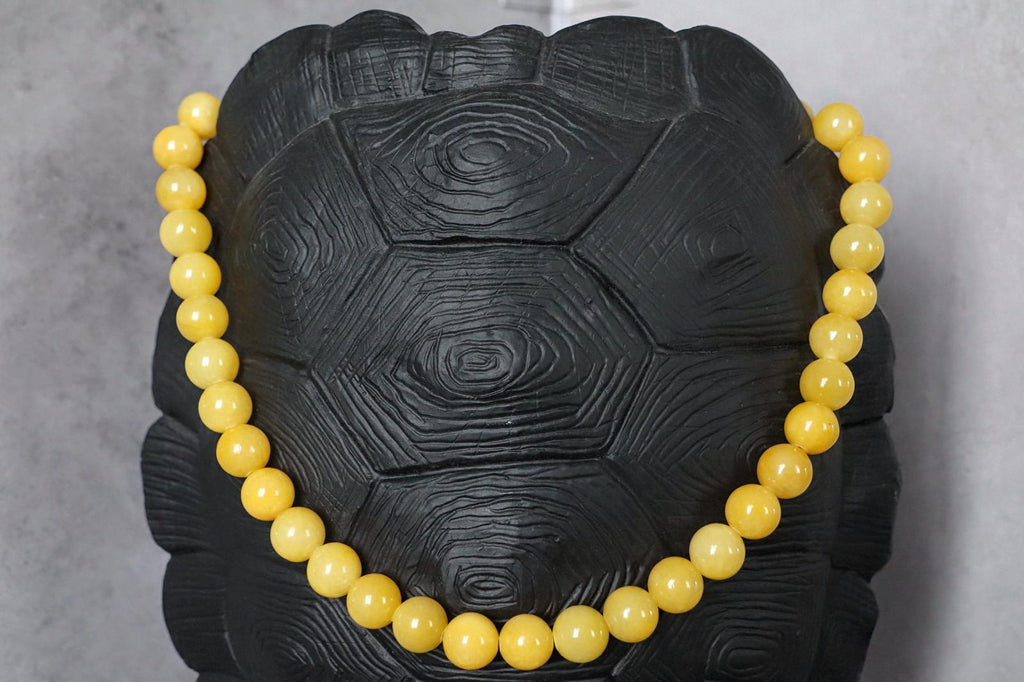 📿💥 BOLD BEADS | NICE YELLOW | 50CM 💥📿