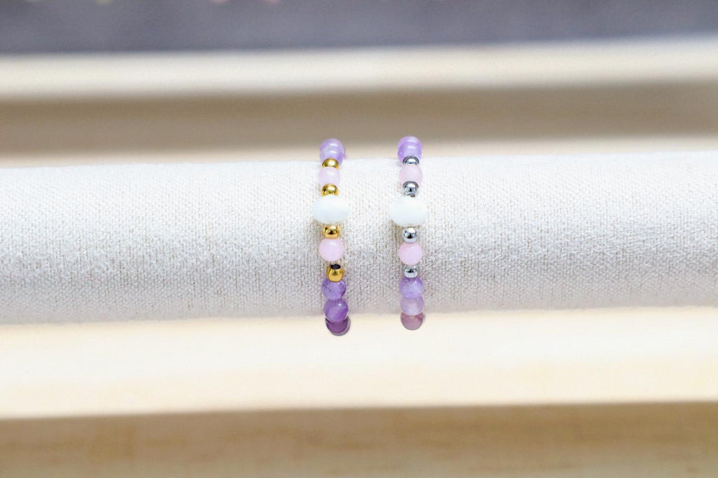 🐚✨ SHELLIGHT RING | PAARS | ZILVER ✨🐚