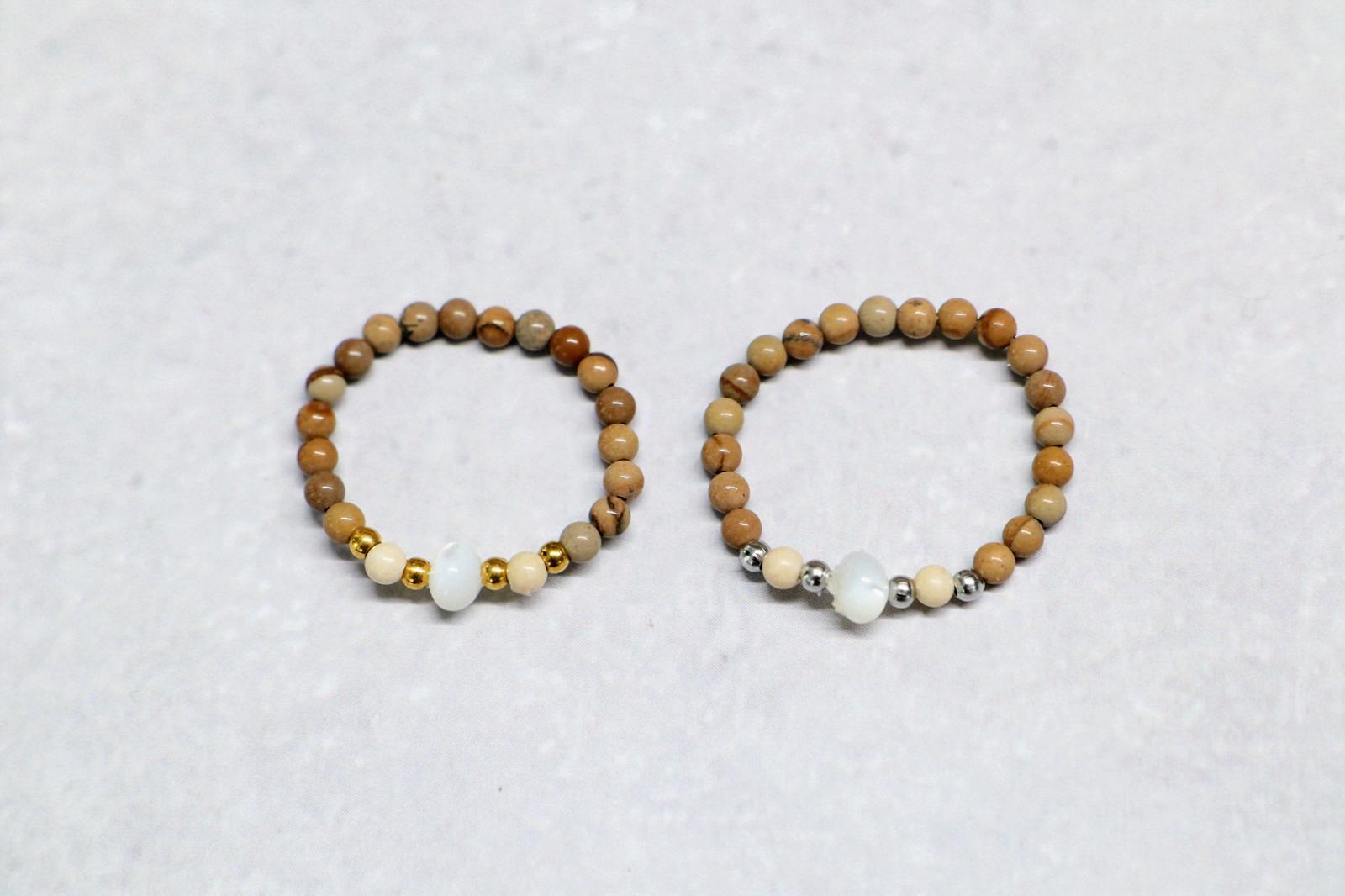 🐚✨ SHELLIGHT RING | BRUIN | GOUD ✨🐚