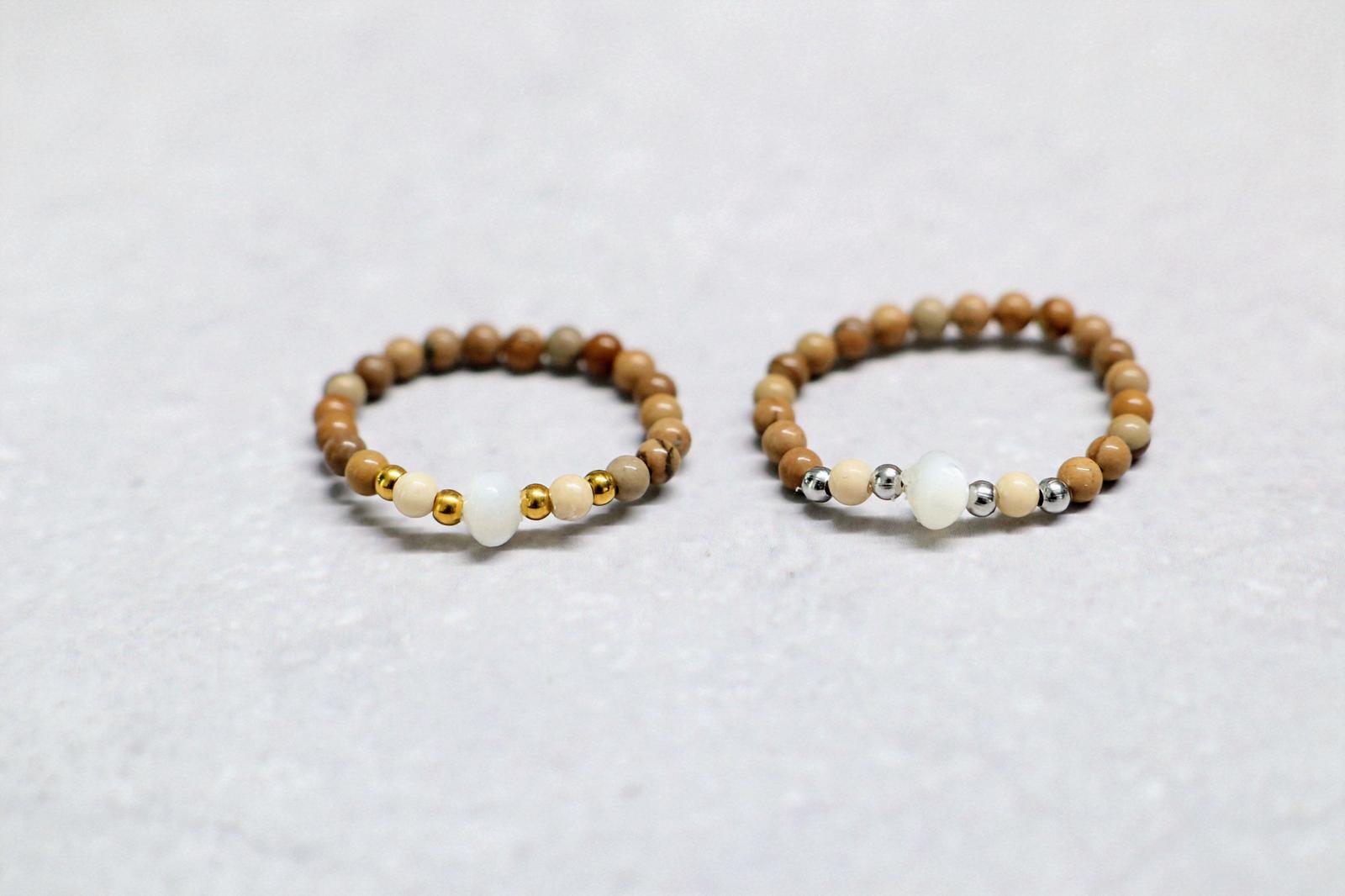 🐚✨ SHELLIGHT RING | BRUIN | ZILVER ✨🐚