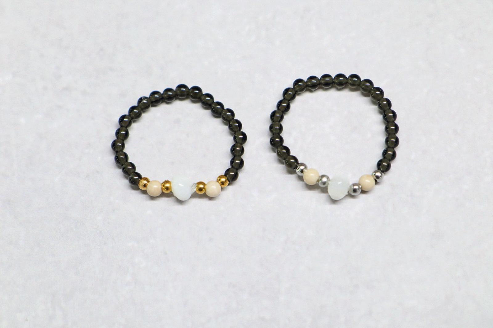 🐚✨ SHELLIGHT RING | ZWART | GOUD ✨🐚