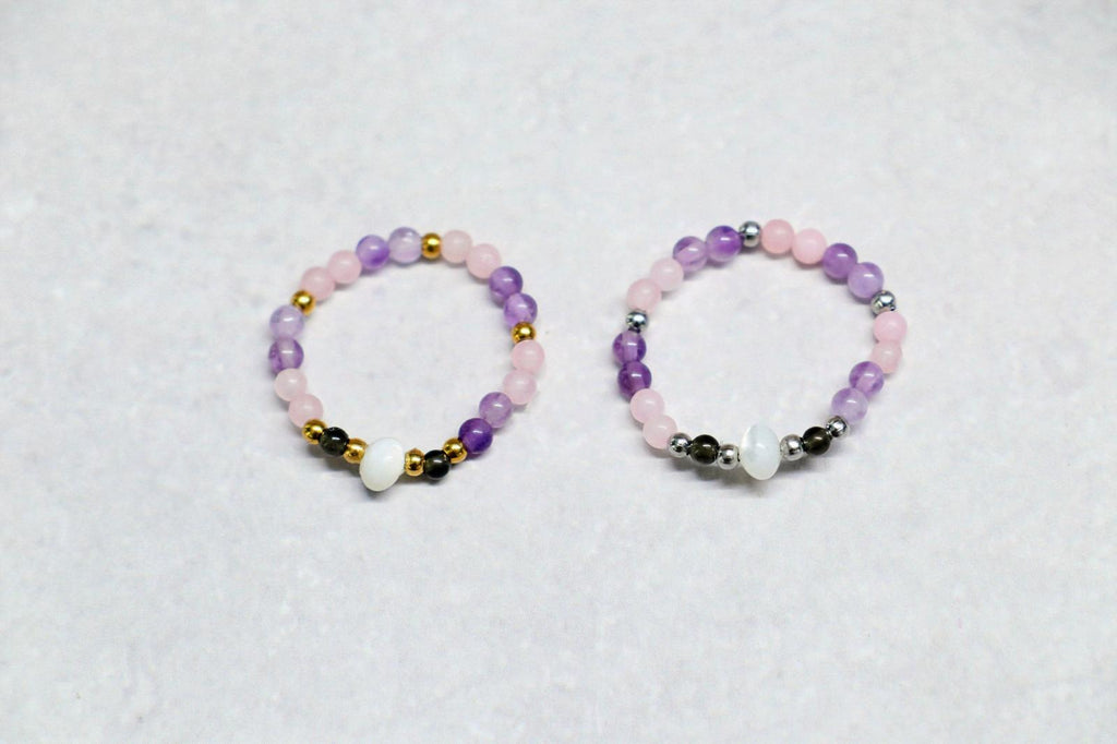 🐚✨ SHELLIGHT RING | ROZE PAARS | ZILVER ✨🐚