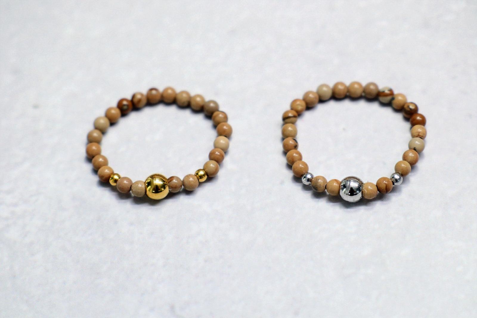 ✨🔘 METALSHINE | BRUIN | ZILVER 🔘✨