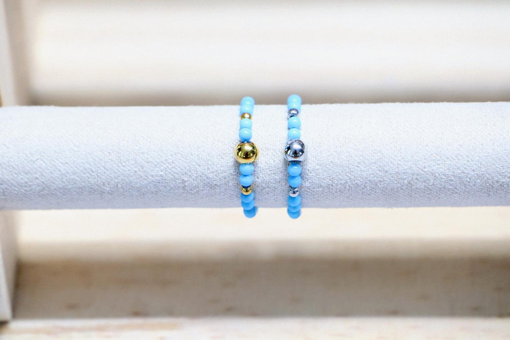 ✨🔘 METALSHINE | TURQUOISE | ZILVER 🔘✨