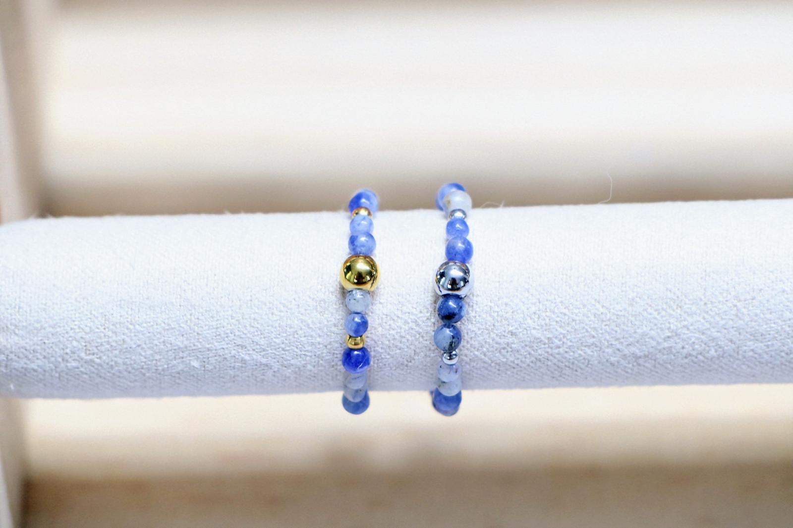 ✨🔘 METALSHINE | BLAUW | GOUD 🔘✨