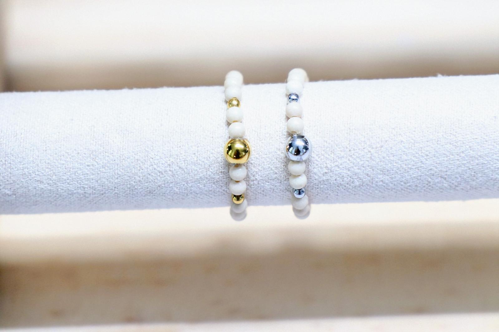 ✨🔘 METALSHINE | WIT | GOUD 🔘✨