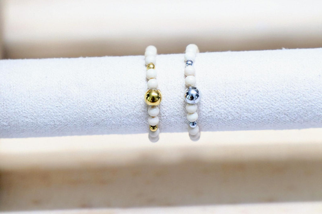 ✨🔘 METALSHINE | WIT | ZILVER 🔘✨