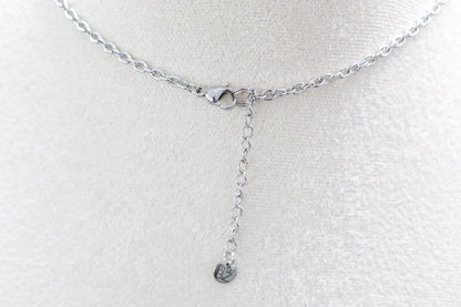 OSLO PEARL ❄️✨ | Hematiet & craquelé kwarts ketting | 6mm | ca. 43cm