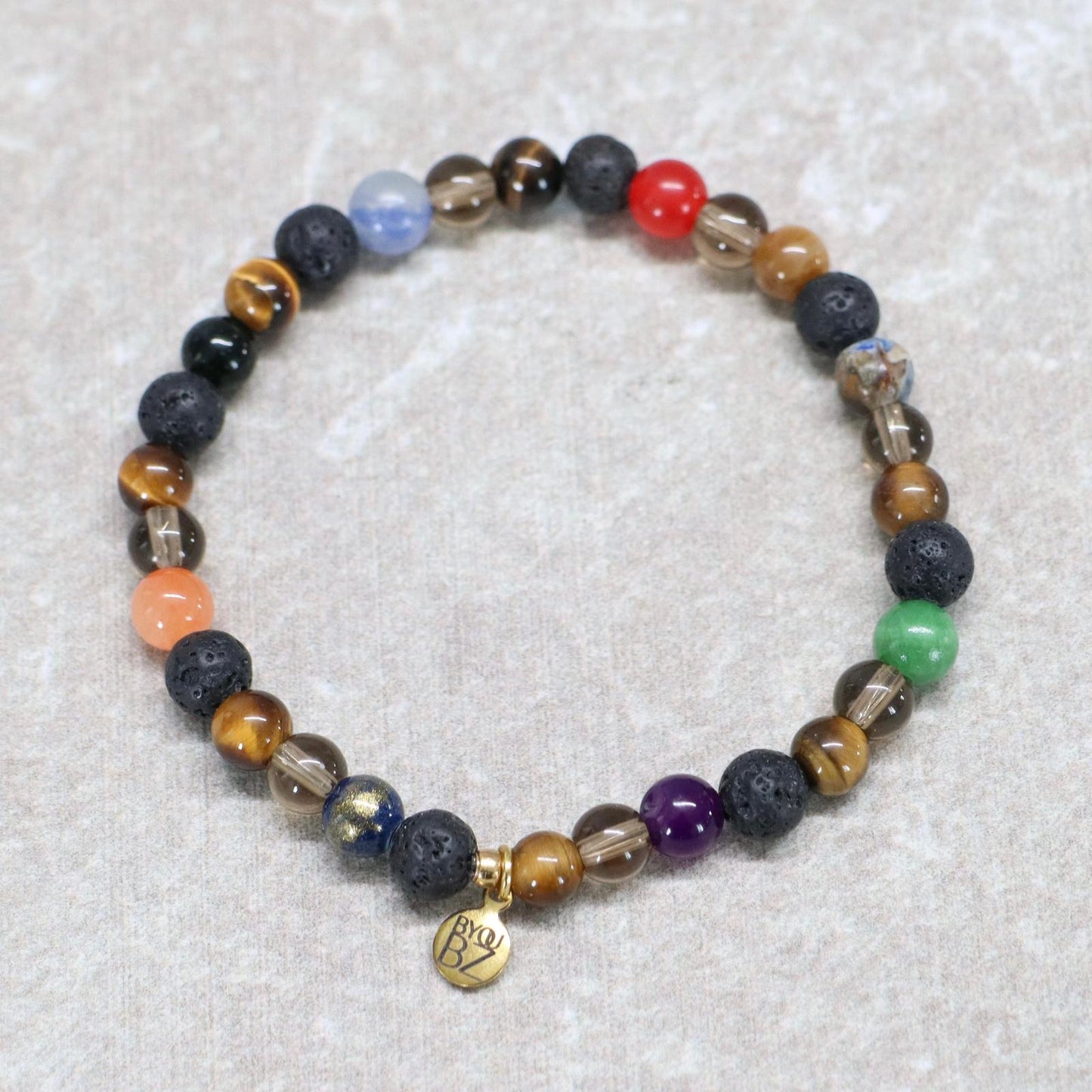 JOY GEM MEXICO CITY | Natuursteen armband mix | 6mm | Normal Fit