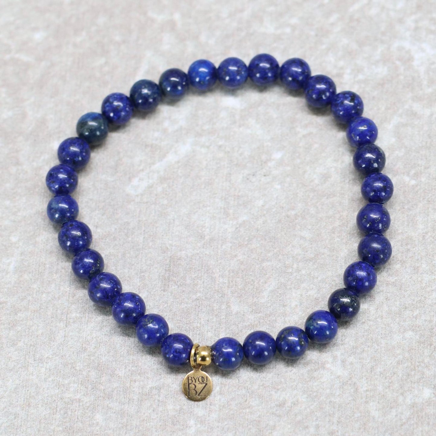 CLASSIC LAPIS LAZULI | Lapis lazuli armband | 6mm | Normal Fit
