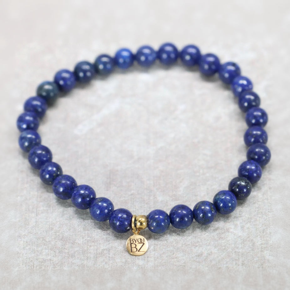 CLASSIC LAPIS LAZULI | Lapis lazuli armband | 6mm | Normal Fit