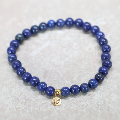 CLASSIC LAPIS LAZULI | Lapis lazuli armband | 6mm | Normal Fit
