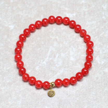 HAVANA HEAT | Chalcedoon armband | 6mm | Normal Fit