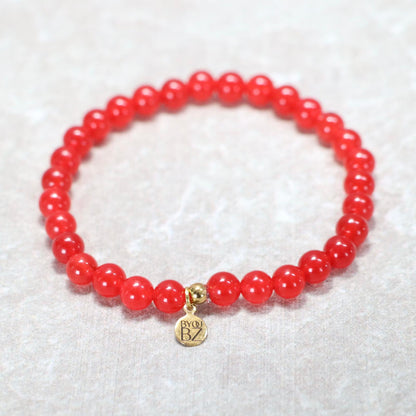 HAVANA HEAT | Chalcedoon armband | 6mm | Normal Fit
