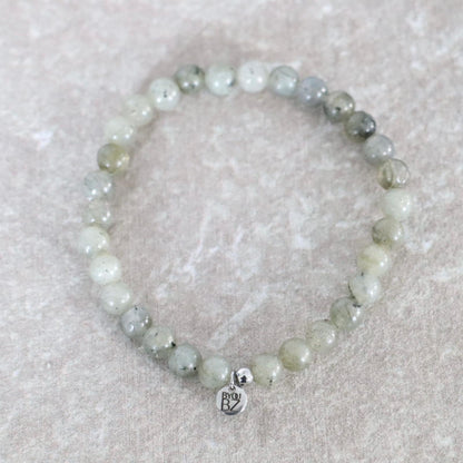 CLASSIC LABRADORIET | Labradoriet armband | 6mm | Normal Fit