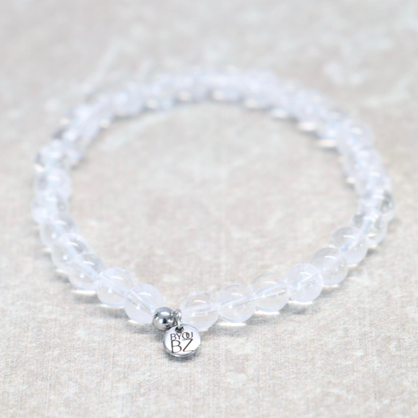 CLASSIC BERGKRISTAL | Bergkristal armband | 6mm | Normal Fit