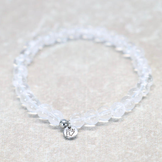 CLASSIC BERGKRISTAL | Bergkristal armband | 6mm | Normal Fit
