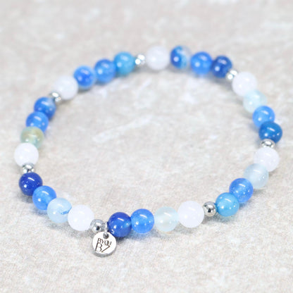 MYSTIC SANTORINI | Natuursteen armband mix | 6mm | Normal Fit