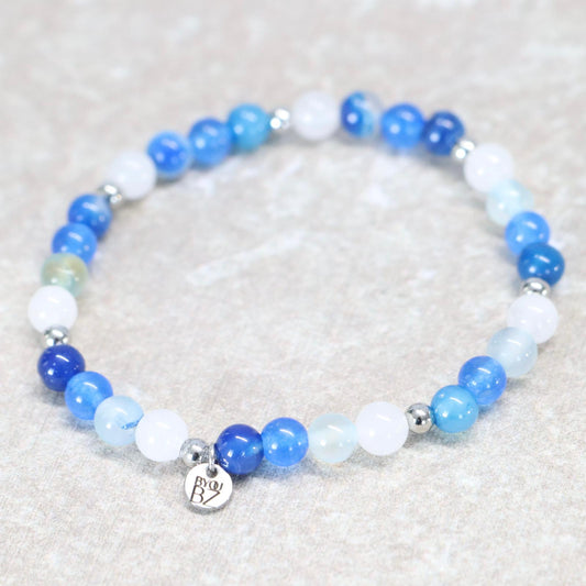 MYSTIC SANTORINI | Natuursteen armband mix | 6mm | Normal Fit