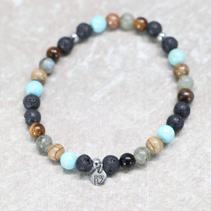 MYSTIC TULUM | Natuursteen armband mix | 6mm | Normal Fit