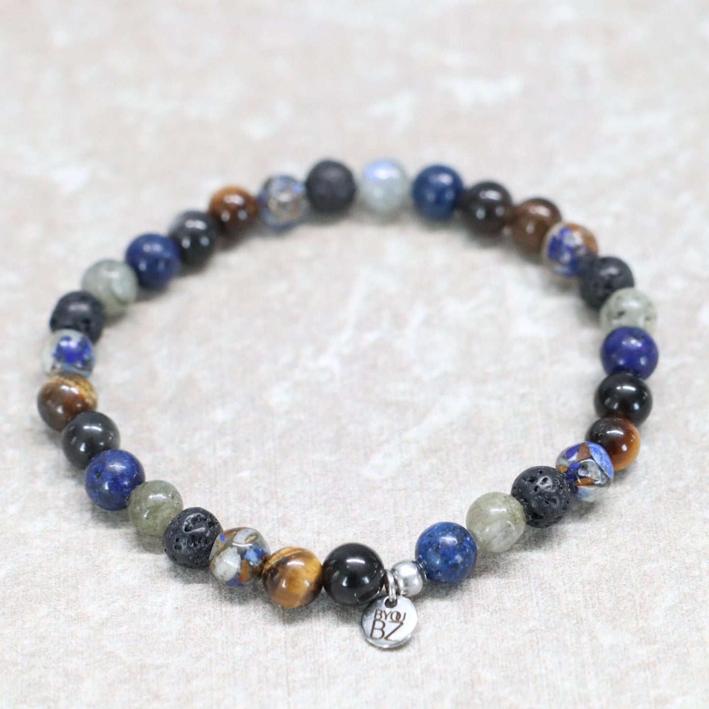 MYSTIC ANDES | Natuursteen armband mix | 6mm | Normal Fit