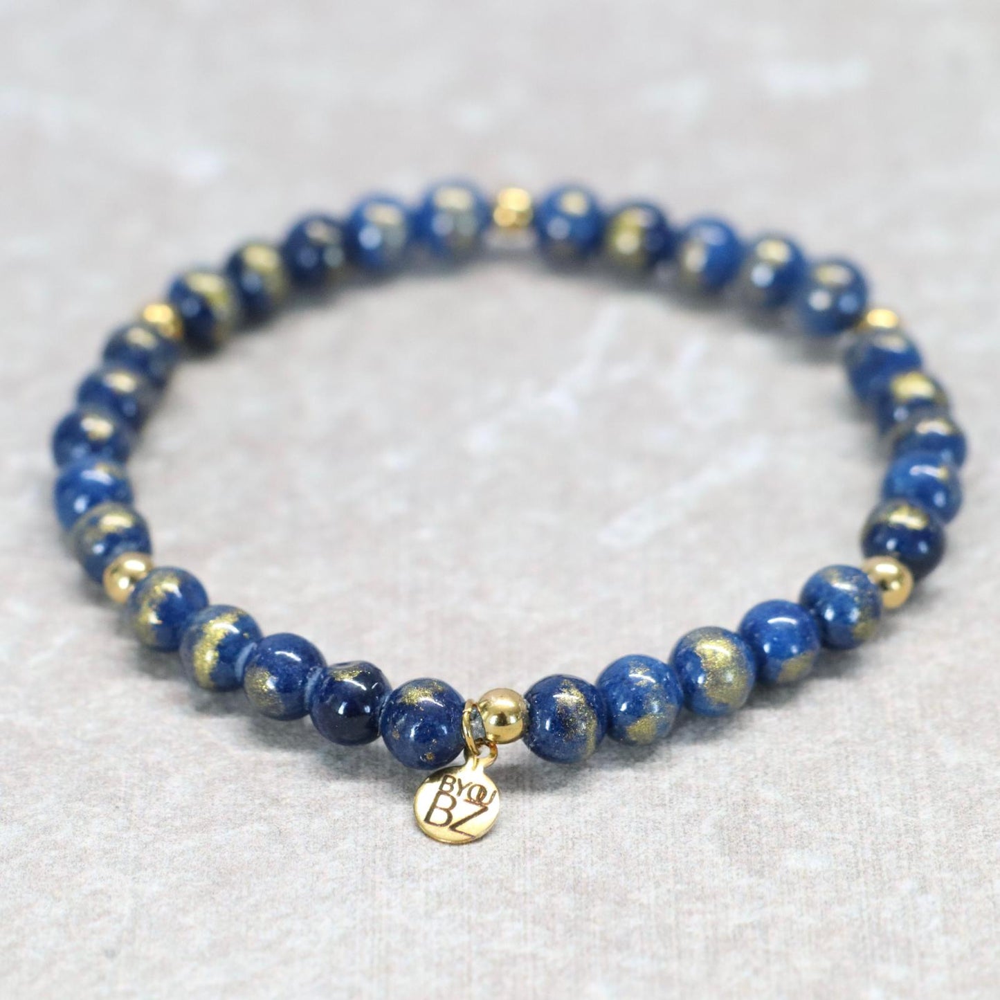 MIDNIGHT LUX | Jade armband | 6mm | Normal Fit