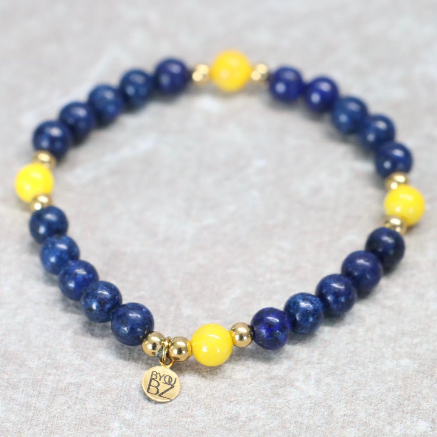 JOY GEM CAPRI | Lapis lazuli armband | 6mm | Normal Fit