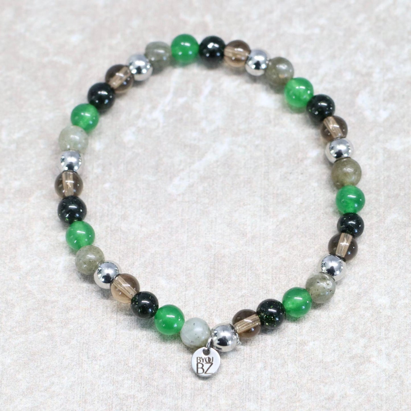 MYSTIC HIGHLANDS | Natuursteen armband mix | 6mm | Normal Fit