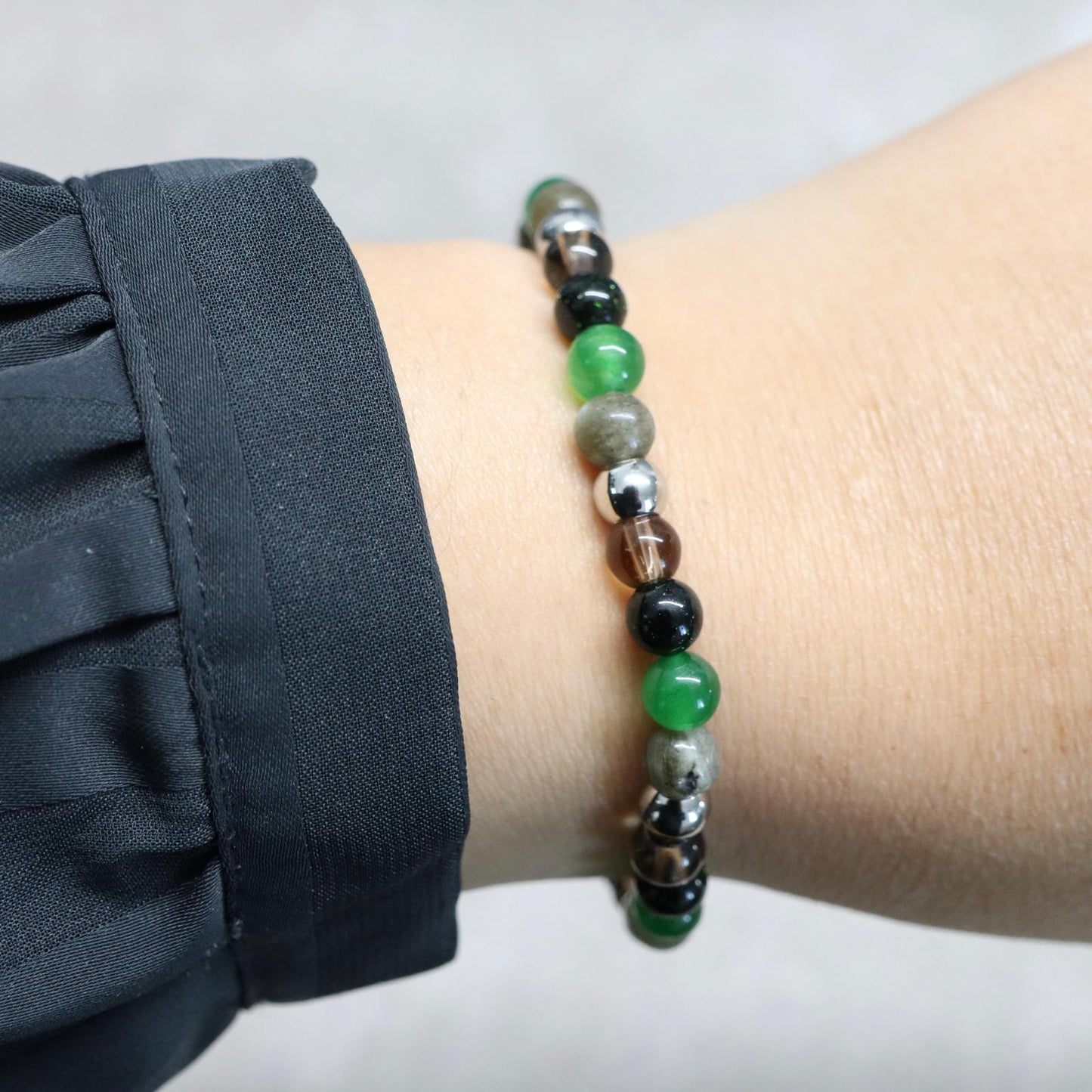 MYSTIC HIGHLANDS | Natuursteen armband mix | 6mm | Normal Fit