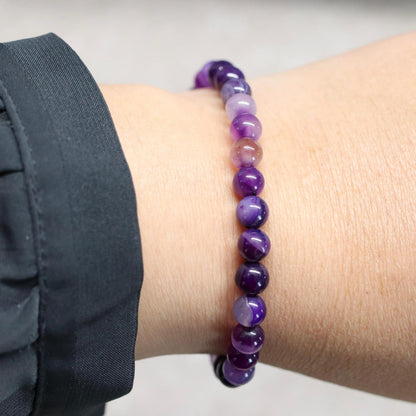 SOUL GEM GRANADA | Agaat armband | 6mm | Normal Fit