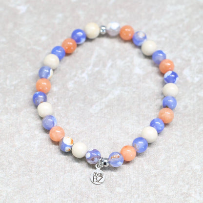 AMALFI FLOW | Natuursteen armband mix | 6mm | Normal Fit