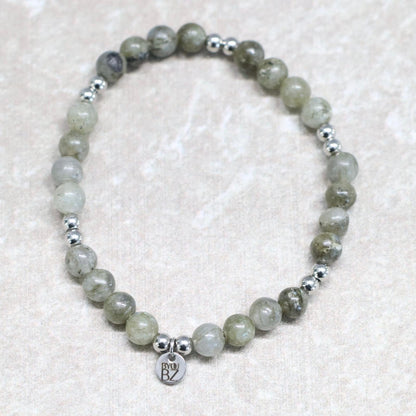 TWILIGHT NUUK | Labradoriet armband | 6mm | Normal Fit