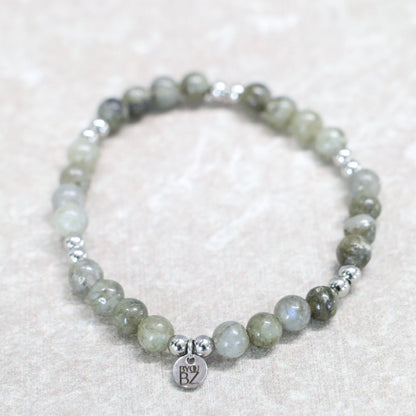 TWILIGHT NUUK | Labradoriet armband | 6mm | Normal Fit