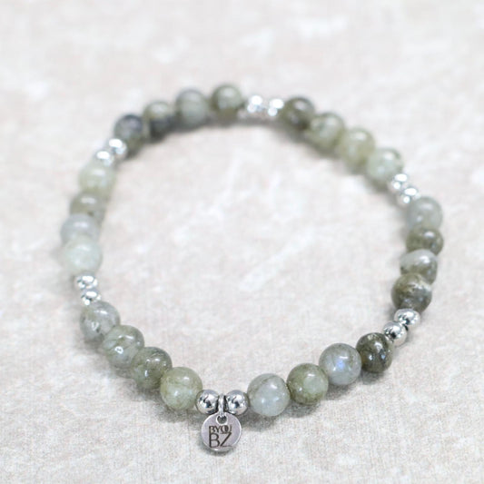 TWILIGHT NUUK | Labradoriet armband | 6mm | Normal Fit