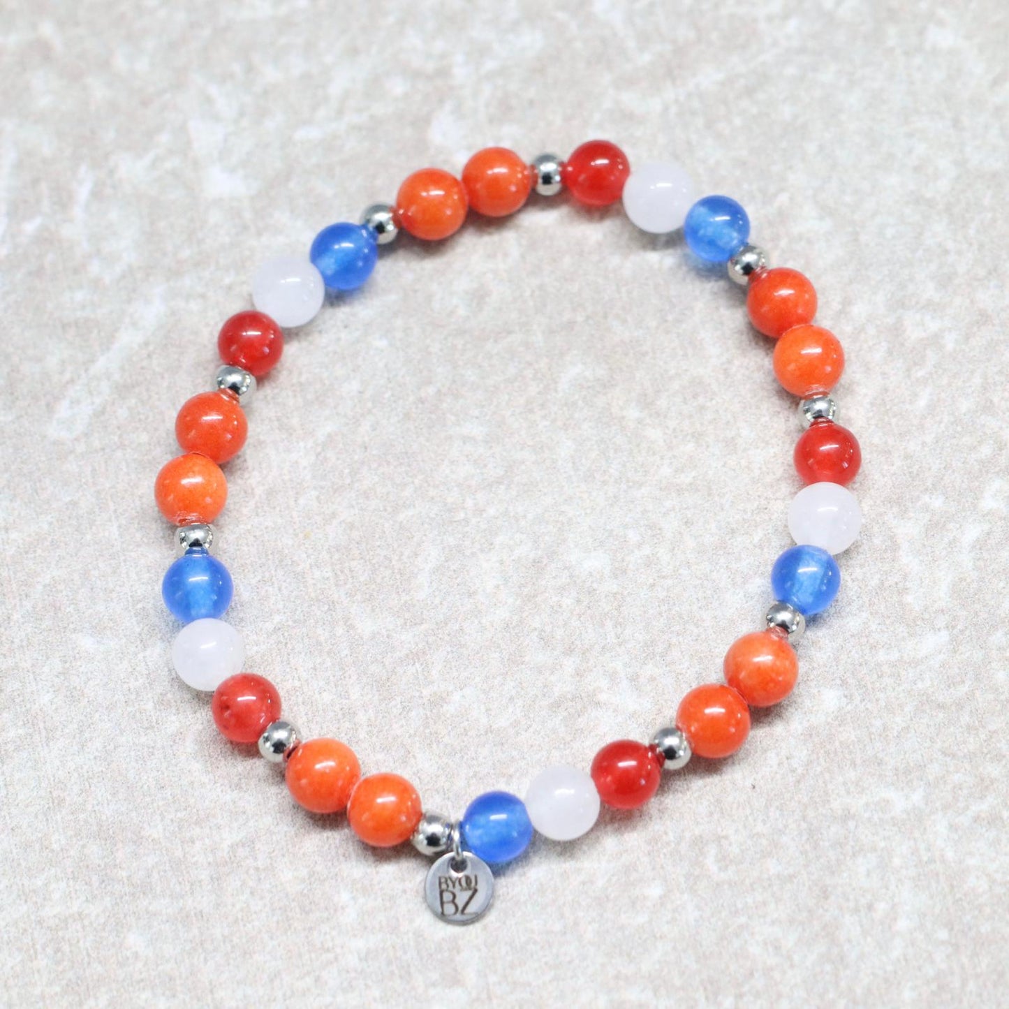 DUTCH VIBES | Natuursteen armband mix | 6mm | Normal Fit