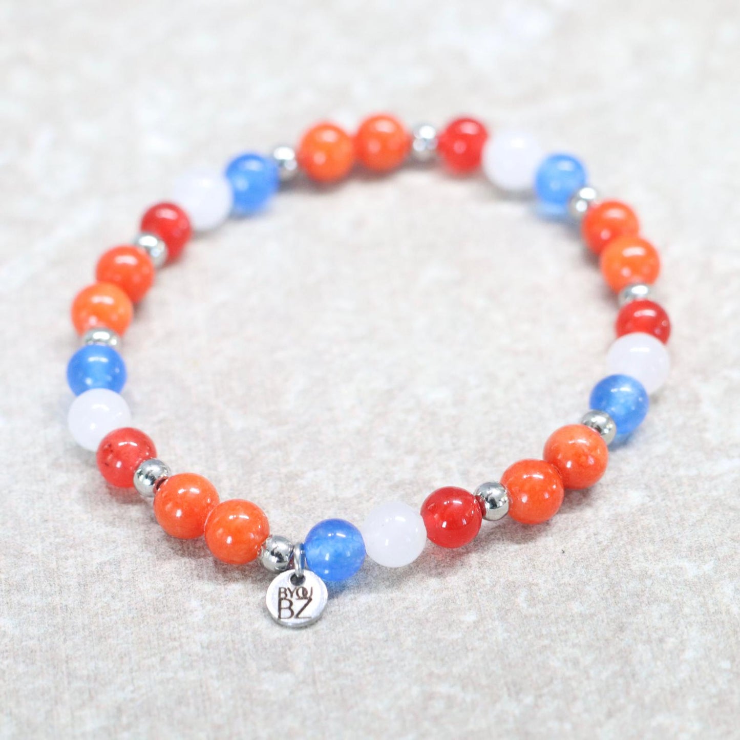 DUTCH VIBES | Natuursteen armband mix | 6mm | Normal Fit